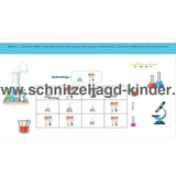 Schnitzeljagd im Labor - schnitzeljagd aufgaben zum ausdrucken pdf 6+ - schnitzeljagd-kinder