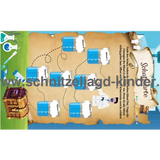 Schnitzeljagd im Labor - schnitzeljagd aufgaben zum ausdrucken pdf 6+ - schnitzeljagd-kinder