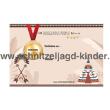 SCHNITZELJAGD Indianer -das verlauren element: 4-5 JAHREN - schnitzeljagd aufgaben zum ausdrucken pdf - schnitzeljagd-kinder