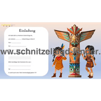 SCHNITZELJAGD Indianer -das verlauren element: 4-5 JAHREN - schnitzeljagd aufgaben zum ausdrucken pdf - schnitzeljagd-kinder