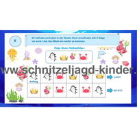 SCHNITZELJAGD MEERJUNGFRAU : Das Königreich der Meerjungfrauen - meerjungfrau kindergeburtstag-6-7 Jahren - schnitzeljagd aufgaben zum ausdrucken pdf - schnitzeljagd-kinder