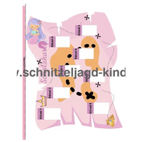 SCHNITZELJAGD MEERJUNGFRAU : Das Königreich der Meerjungfrauen - meerjungfrau kindergeburtstag-6-7 Jahren - schnitzeljagd aufgaben zum ausdrucken pdf - schnitzeljagd-kinder