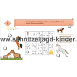 Schnitzeljagd Pferdestall - Kindergeburtstag Pferde-6-7 Jahren - schnitzeljagd aufgaben zum ausdrucken pdf - schnitzeljagd-kinder
