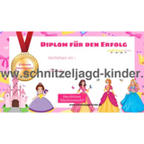 SCHNITZELJAGD PRINZESSIN-4-5 JAHREN - SCHNITZELJAGD AUFGABEN ZUM AUSDRUCKEN PDF - schnitzeljagd-kinder