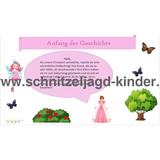 SCHNITZELJAGD PRINZESSIN-4-5 JAHREN - SCHNITZELJAGD AUFGABEN ZUM AUSDRUCKEN PDF - schnitzeljagd-kinder