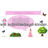 Schnitzeljagd Prinzessin-6-7 Jahren - schnitzeljagd aufgaben zum ausdrucken pdf - schnitzeljagd-kinder