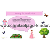 Schnitzeljagd Prinzessin-8+ Jahren - schnitzeljagd aufgaben zum ausdrucken pdf - schnitzeljagd-kinder