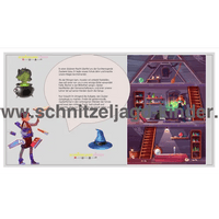 Schnitzeljagd Untersuchung in der Zaubererschule-6-7 JAHREN - SCHNITZELJAGD AUFGABEN ZUM AUSDRUCKEN PDF - schnitzeljagd-kinder
