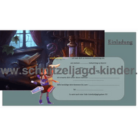 SCHNITZELJAGD UNTERSUCHUNG IN DER ZAUBERERSCHULE-8-11 JAHREN - SCHNITZELJAGD AUFGABEN ZUM AUSDRUCKEN PDF - schnitzeljagd-kinder