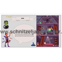 SCHNITZELJAGD UNTERSUCHUNG IN DER ZAUBERERSCHULE-8-11 JAHREN - SCHNITZELJAGD AUFGABEN ZUM AUSDRUCKEN PDF - schnitzeljagd-kinder