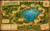 Sommer-Schnitzeljagd im Waldsee - schnitzeljagd-kinder