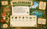Sommer-Schnitzeljagd im Waldsee - schnitzeljagd-kinder