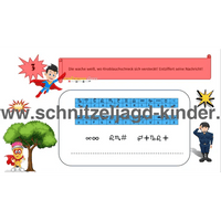 Superhelden schatzsuche 8+ jahren- SCHNITZELJAGD AUFGABEN ZUM AUSDRUCKEN PDF - schnitzeljagd-kinder