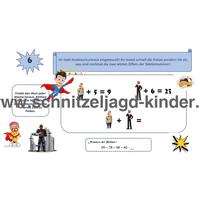 Superhelden schatzsuche 8+ jahren- SCHNITZELJAGD AUFGABEN ZUM AUSDRUCKEN PDF - schnitzeljagd-kinder