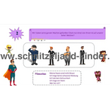 Superhelden-Schnitzeljagd für Kinder (4-5 Jahre)-Schnitzeljagd Aufgaben zum Ausdrucken (PDF) - schnitzeljagd-kinder