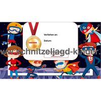 Superhelden-Schnitzeljagd für Kinder (4-5 Jahre)-Schnitzeljagd Aufgaben zum Ausdrucken (PDF) - schnitzeljagd-kinder