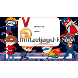 Superhelden-Schnitzeljagd für Kinder (4-5 Jahre)-Schnitzeljagd Aufgaben zum Ausdrucken (PDF) - schnitzeljagd-kinder
