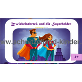 Superhelden-Schnitzeljagd für Kinder (4-5 Jahre)-Schnitzeljagd Aufgaben zum Ausdrucken (PDF) - schnitzeljagd-kinder