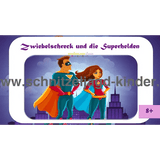 Superhelden-Schnitzeljagd für Kinder (8 Jahre)-Schnitzeljagd Aufgaben zum Ausdrucken (PDF) - schnitzeljagd-kinder