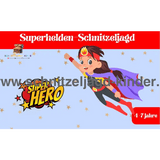 Superhelden-Schnitzeljagd zum ausdrucken 4-7 Jahren - schnitzeljagd-kinder
