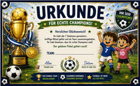 Fußball Schnitzeljagd für Kinder (4–8 Jahre)