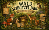 Wald Schatzsuche - schnitzeljagd-kinder
