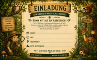 Wald Schatzsuche - schnitzeljagd-kinder