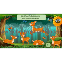 WALD SCHNITZELJAGD -4-5 JAHREN - SCHNITZELJAGD AUFGABEN ZUM AUSDRUCKEN PDF - schnitzeljagd-kinder