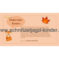 WALD SCHNITZELJAGD -4-5 JAHREN - SCHNITZELJAGD AUFGABEN ZUM AUSDRUCKEN PDF - schnitzeljagd-kinder