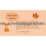 WALD SCHNITZELJAGD -4-5 JAHREN - SCHNITZELJAGD AUFGABEN ZUM AUSDRUCKEN PDF - schnitzeljagd-kinder