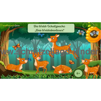 Wald -Schnitzeljagd -6-7 -JAHREN - SCHNITZELJAGD -AUFGABEN- ZUM- AUSDRUCKEN- PDF-schnitzeljagd-kinder