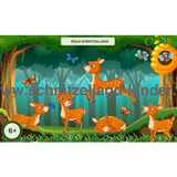 Wald Schnitzeljagd -6-7 JAHREN - SCHNITZELJAGD AUFGABEN ZUM AUSDRUCKEN PDF - schnitzeljagd-kinder
