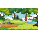 Wald Schnitzeljagd -6-7 JAHREN - SCHNITZELJAGD AUFGABEN ZUM AUSDRUCKEN PDF - schnitzeljagd-kinder
