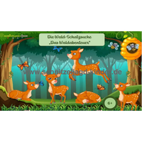 Wald -Schnitzeljagd -6-7 -JAHREN - SCHNITZELJAGD -AUFGABEN- ZUM- AUSDRUCKEN- PDF-schnitzeljagd-kinder