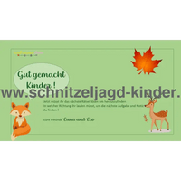 WALD SCHNITZELJAGD -8-9 JAHREN - SCHNITZELJAGD AUFGABEN ZUM AUSDRUCKEN PDF - schnitzeljagd-kinder