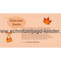 WALD SCHNITZELJAGD -8-9 JAHREN - SCHNITZELJAGD AUFGABEN ZUM AUSDRUCKEN PDF - schnitzeljagd-kinder