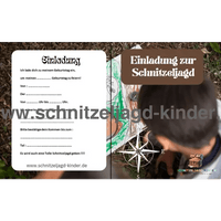 Wald Schnitzeljagd zum ausdrucken-5-8 jahren - schnitzeljagd-kinder