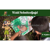 Wald Schnitzeljagd zum ausdrucken-5-8 jahren