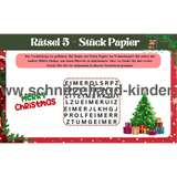 Weihnachtsschnitzeljagd: Die verschwundenen Geschenke-5-8 Jahren-Weihnachtsmann & Co KG - schnitzeljagd aufgaben zum ausdrucken pdf - schnitzeljagd-kinder