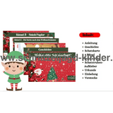 Weihnachtsschnitzeljagd: Die verschwundenen Geschenke-5-8 Jahren-Weihnachtsmann & Co KG - schnitzeljagd aufgaben zum ausdrucken pdf - schnitzeljagd-kinder