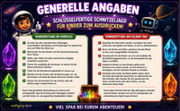 Weltraum Mission Schnitzeljagd für Kinder - schnitzeljagd-kinder