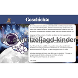 Weltraum- Schatzsuche-5-8 Jahren- Weltraum Schnitzeljagd Zum Ausdrucken - schnitzeljagd-kinder
