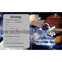 Weltraum- Schatzsuche-5-8 Jahren- Weltraum Schnitzeljagd Zum Ausdrucken - schnitzeljagd-kinder
