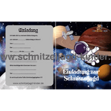 Weltraum- Schatzsuche-5-8 Jahren- Weltraum Schnitzeljagd Zum Ausdrucken - schnitzeljagd-kinder