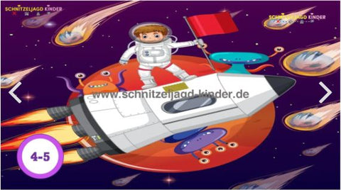 Astronauten- Kindergeburtstag