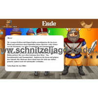 WIKINGER-SCHNITZELJAGD-5-8 JAHREN - SCHNITZELJAGD AUFGABEN ZUM AUSDRUCKEN PDF - schnitzeljagd-kinder