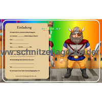 WIKINGER-SCHNITZELJAGD-5-8 JAHREN - SCHNITZELJAGD AUFGABEN ZUM AUSDRUCKEN PDF - schnitzeljagd-kinder