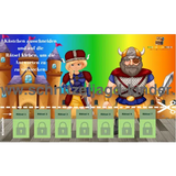 Wikinger-Schnitzeljagd-5-8 Jahren - schnitzeljagd aufgaben zum ausdrucken pdf - schnitzeljagd-kinder