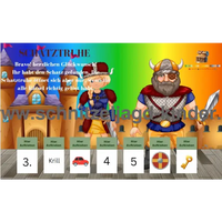 Wikinger-Schnitzeljagd-5-8 Jahren - schnitzeljagd aufgaben zum ausdrucken pdf - schnitzeljagd-kinder