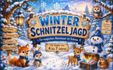 Winter Schnitzeljagd für Kinder - schnitzeljagd-kinder